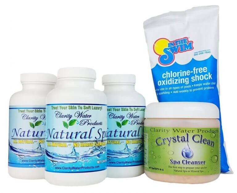 Natural Spa Chlorine Free Complete Hot Tub Conversion Kit Clarity for